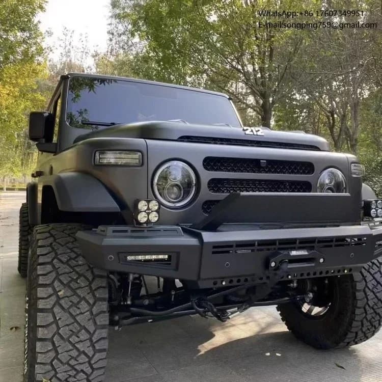 4X4 Off Road For Jeep SUV Upgrade Front Bumper Rear Bumper Facelift Body Kit for Baw Beijing 212 T01 2025 Exterior Accessories
