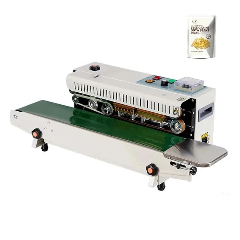 Vertical Continuous Sealing  Automatic Band Sealer Digital Temperature Control Bag Film