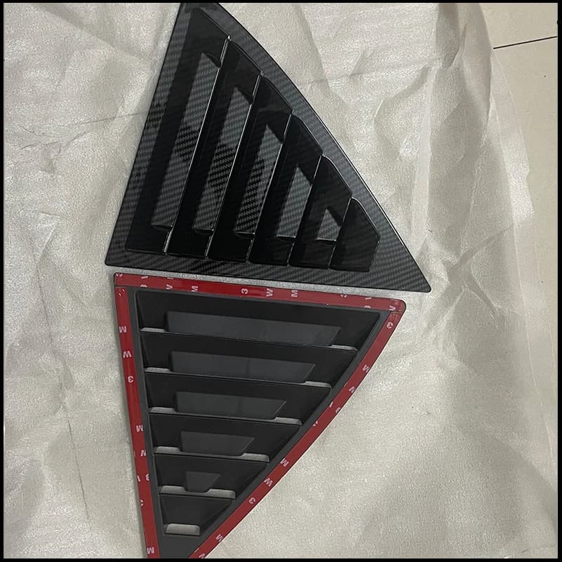 Car Styling For Chevrolet Malibu 2011-2014 Rear Door Window Blind Shades Louver Shutter Cover Sticker Trim Accessories