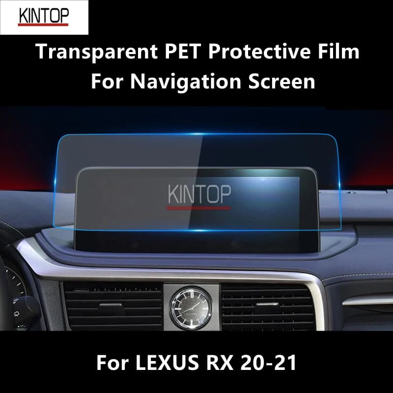 For LEXUS RX 20-21 Navigation Transparent PET Protective Film Anti-scratch Repair Film Accessorie Refit