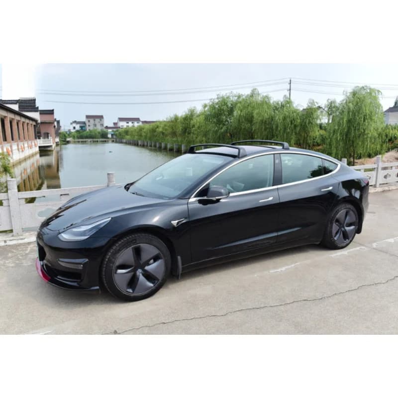 High Quality Aluminum Alloy Cross Bar Roof Rack Large Cargo Load Suit Model Y Vehicle Outdoor Carry