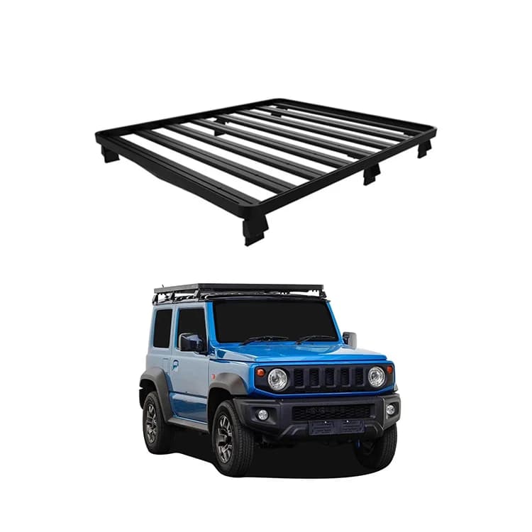 For Suzuki Jimny 2018+ 3 Doors 4x4 Steel Aluminum Off-Road Vehicle Parts Manufacturer Wholesale Car Roof Rack Frontrunner