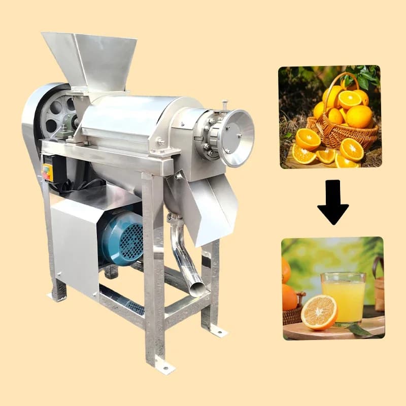 Commercial Juicer Fruit Small Peach Ginger Juicer Extraction Orange Cold Pressed