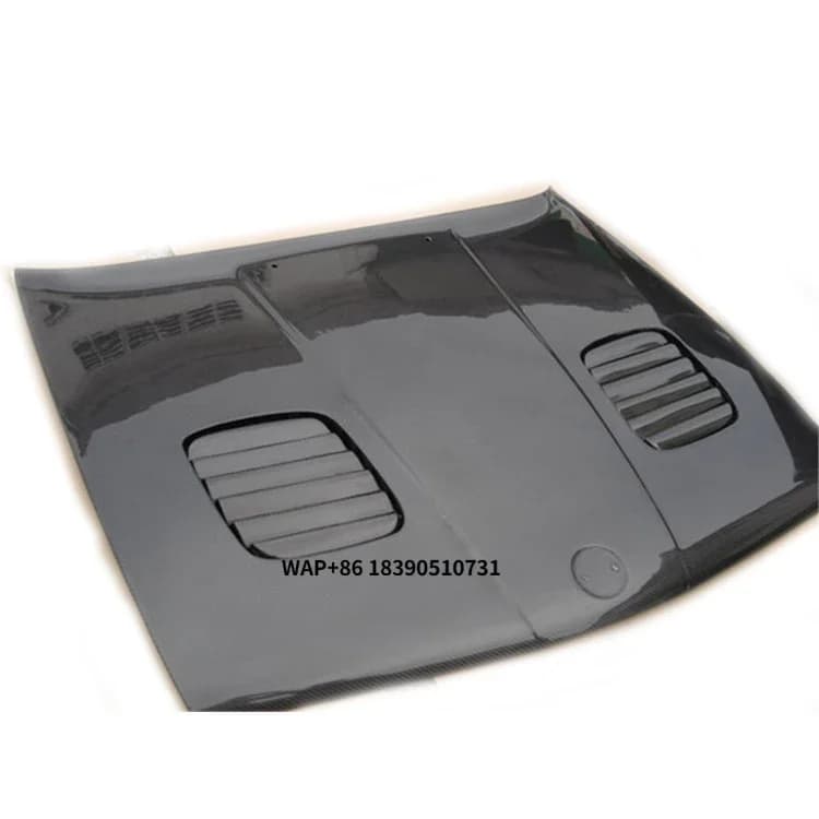 For E30 M3 Style Carbon Fiber Hood Bonnet Car Engine Cover Bodykit