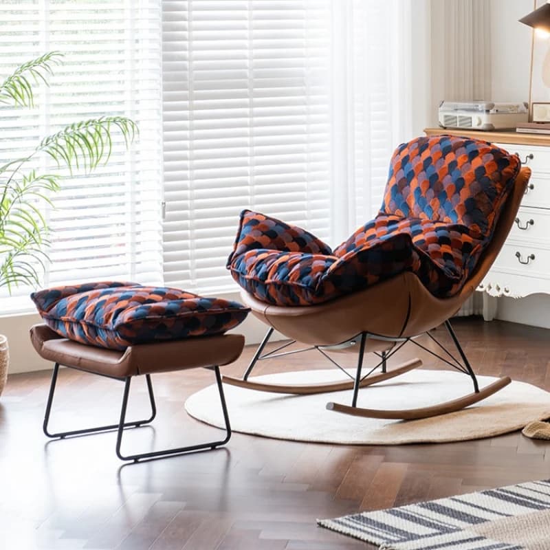 retro style sofa chair eggshell design balcony living room Armchair casual comfortable sillas para salón living room furniture
