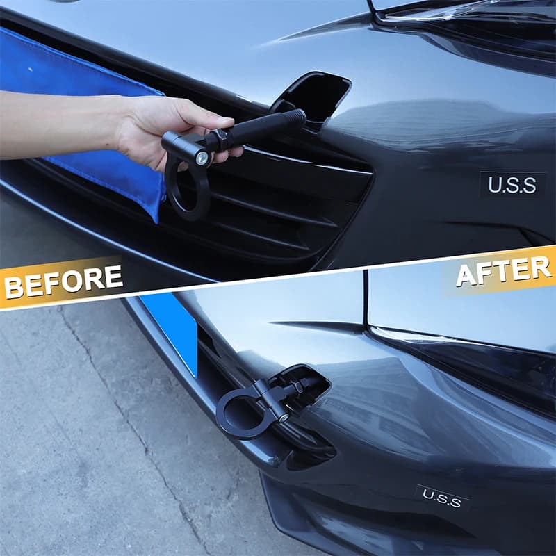 Trailer Hooks Trailer Vehicle Towing Hook Front Bumper Trailer Ring Towing Kit Car Accessories For Mazda Mx-5 ND1 ND2 2016-2026