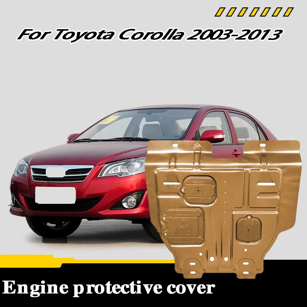 Engine Chassis Shield Splash Bottom Protection Board Car Accessories Under Cover For Toyota Corolla 2003-2013 1.6L