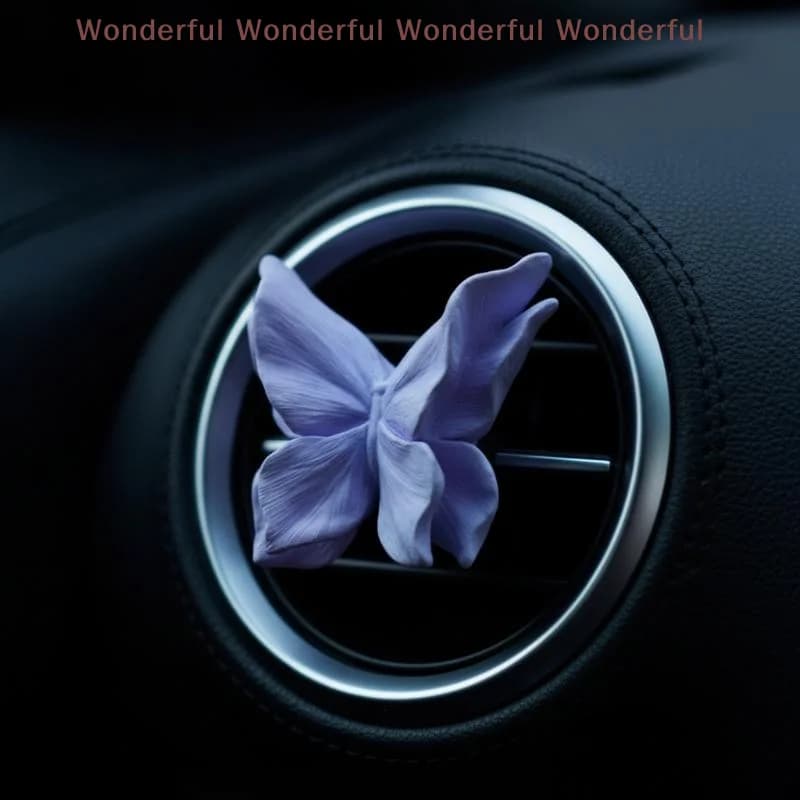 1Pcs Butterfly Shape Car Aroma Diffuser Fragrance Stone Air Freshener For Automobile Interior Decoration DIY Accessories