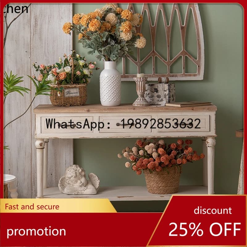 YFY  Entrance Locker Homestay Simple Corridor End Entrance Table Living Room Decorative Cabinet Furniture