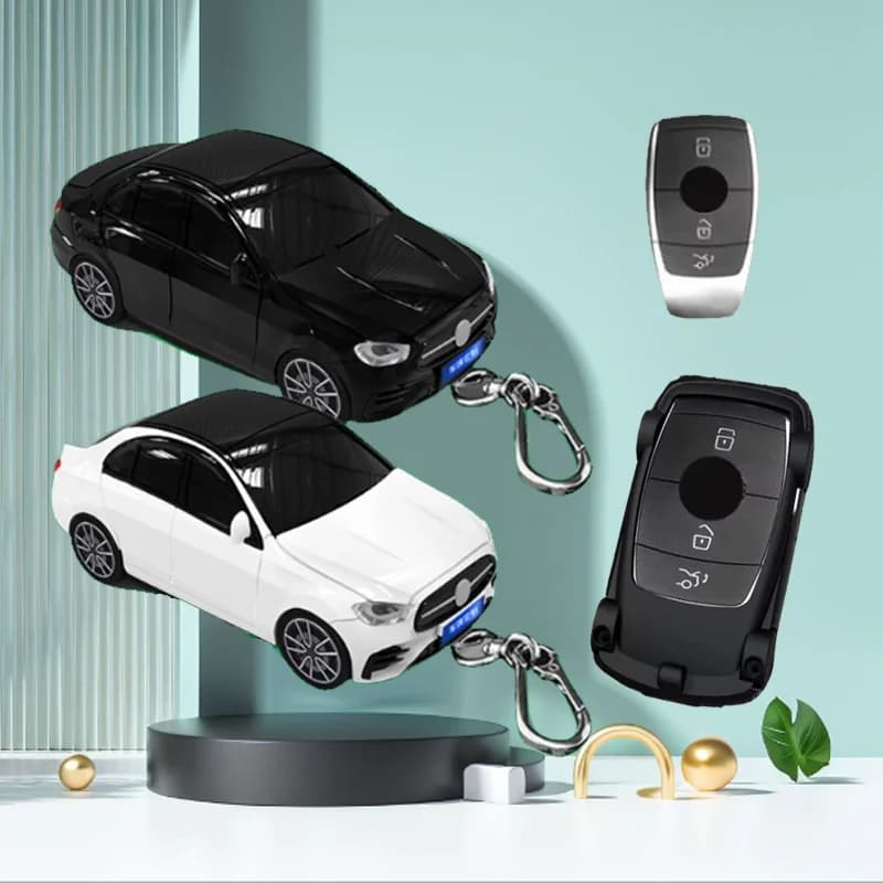 Car Model for Mercedes Benz E Class for Mercedes Benz E GL GLA GLK CLS Class AMG W204 W205 W176 Car Key Case Cover Fob Keychiain