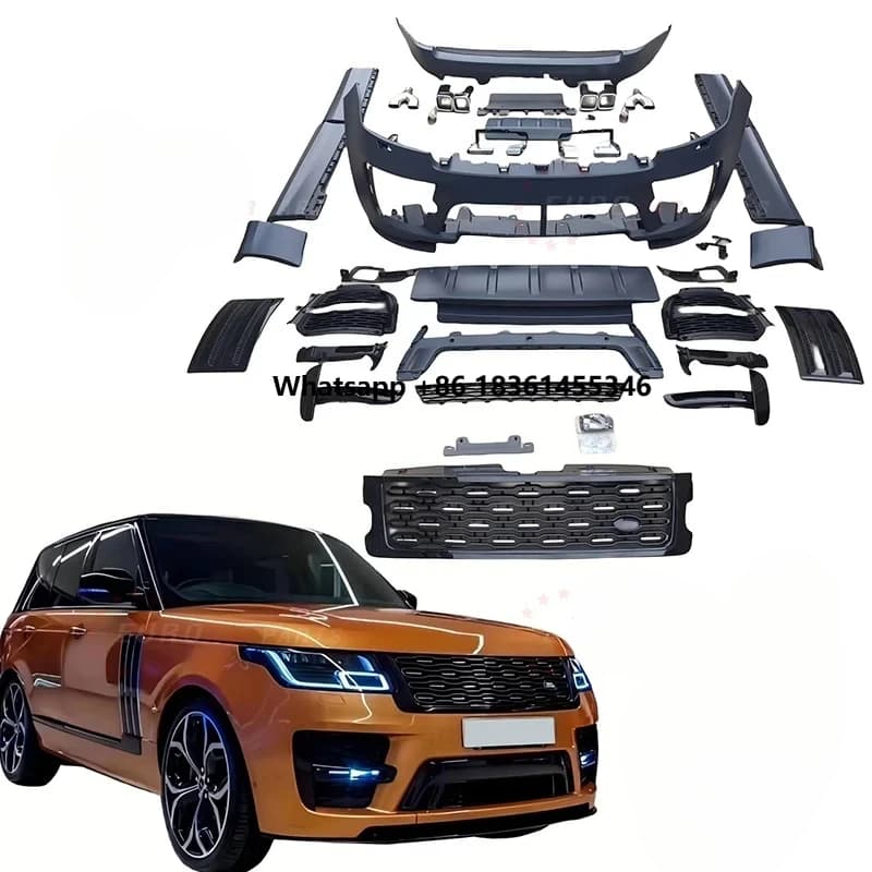 For  Range Rover 2018-2022 Year Vogue Upgrade to SVO Style Body Kits Factory Hot Sale Body Kit