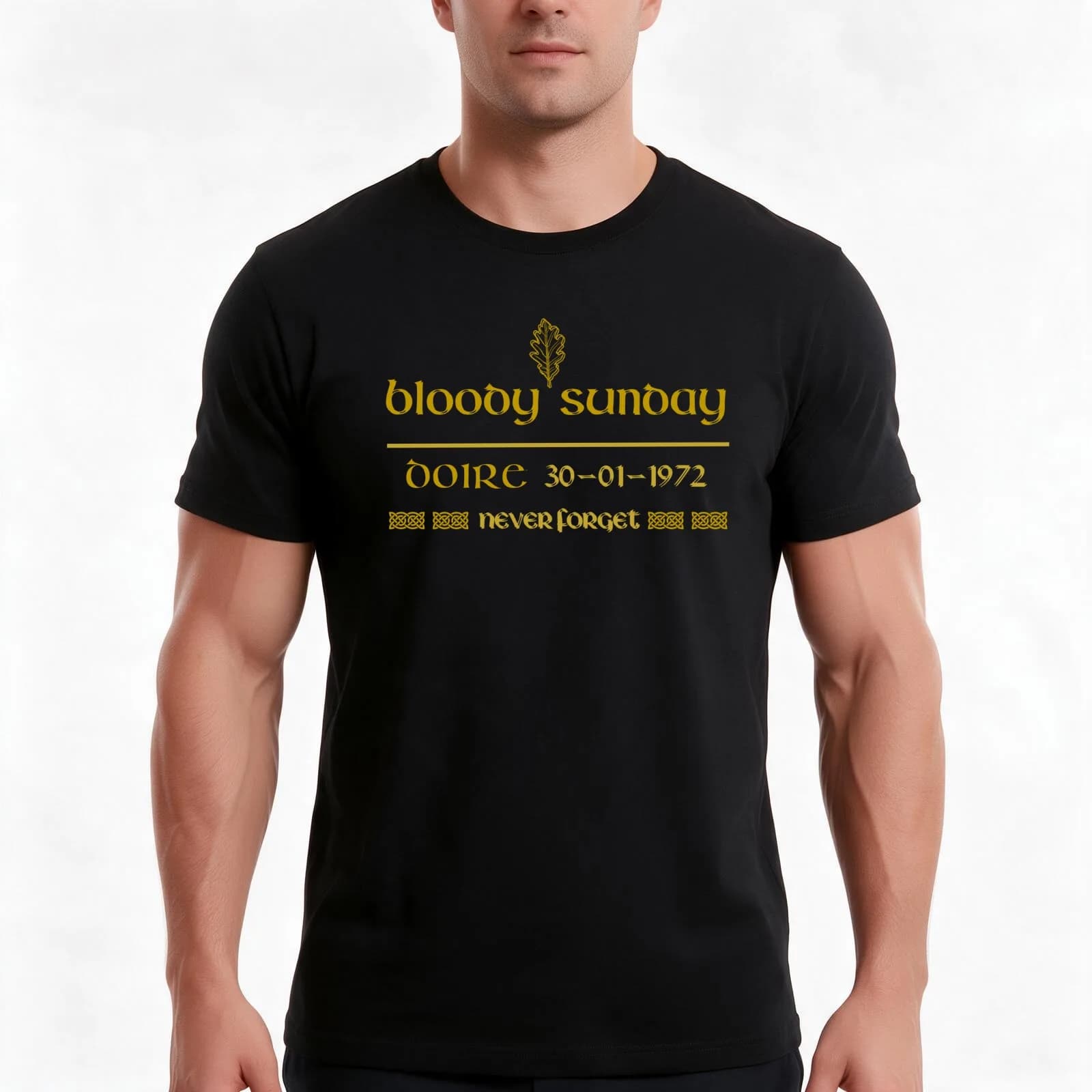Bloody Sunday Remembrance, Derry Bloody Sunday Anniversary, Bloody Sunday Remembrance T-Shirt, Summer Casual Cotton Tee