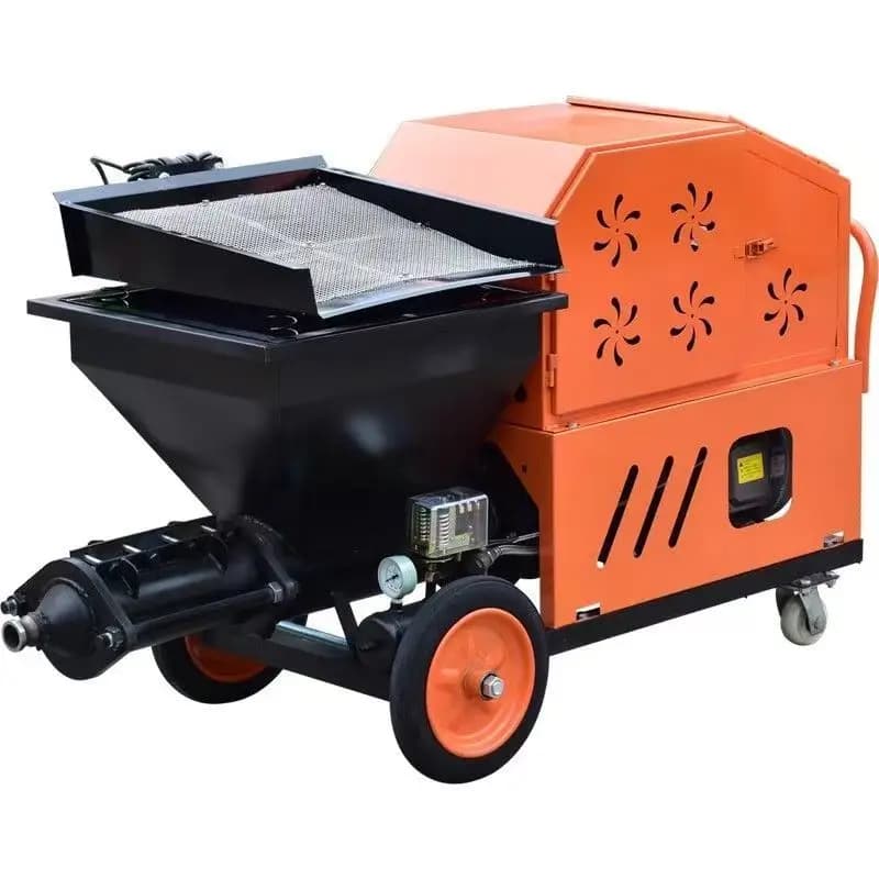 High Performance Cement Wall Plastering Machine Construction Concrete Cement Mortar Sprayer