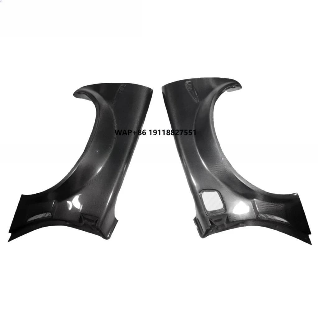 ZR2 Style Carbon Fiber Wide Rear Fender for Corvette C6 2005-2013