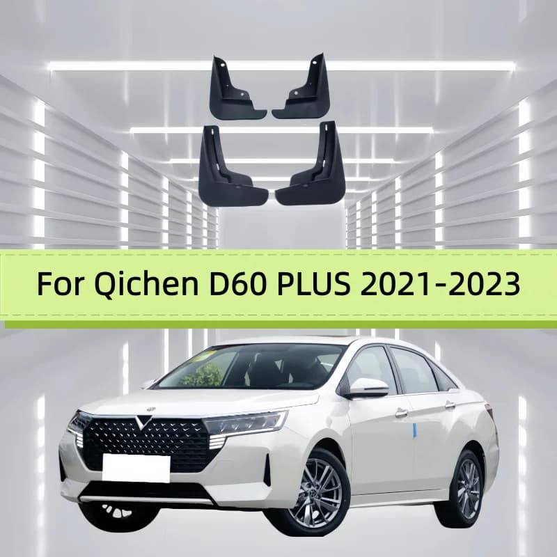 Mudflaps Mudguards Fit For Qichen D60 PLUS 2021-2023 Mudguards Tire Fenders Mud Flaps Wheel Guards Accessories 4x Tyre