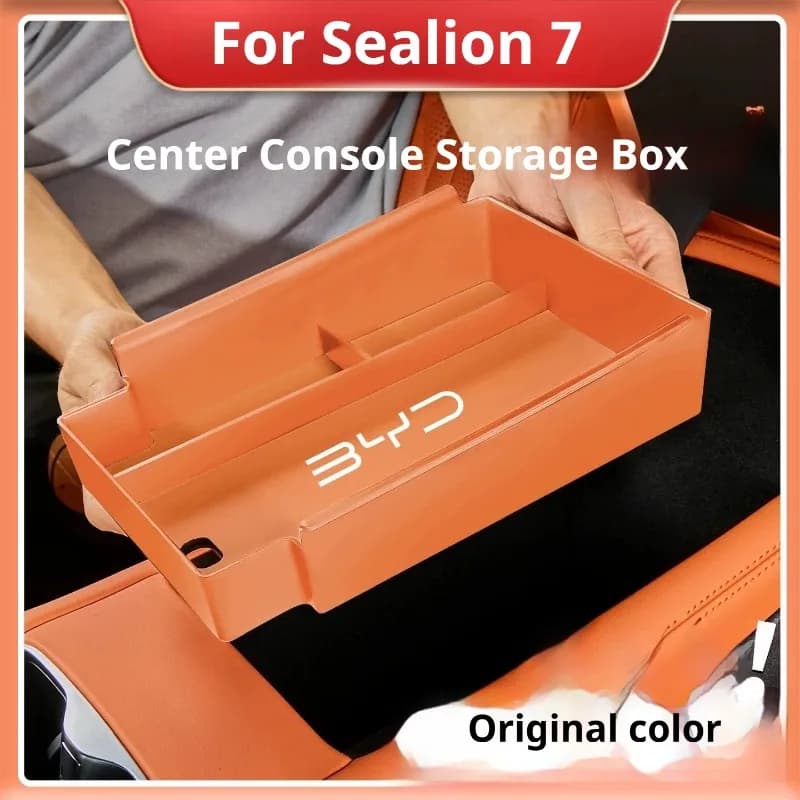 For Sealion 7 Center Console Storage Box Storage Box Behind The Screen and Below The Center Console Interior Car Accessories