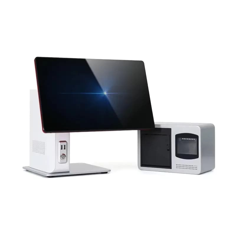 2026 Durable Pos 15.6inch Touch Screen Cash Register Machines With A Thermal Receipt Printer Pos System