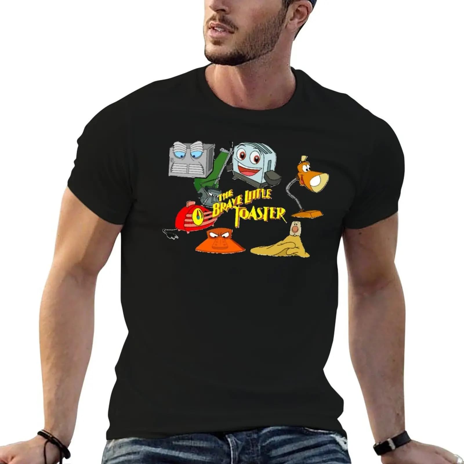 The Brave Little Toaster T-Shirt graphic tee shirt Luxury man outfits for men
