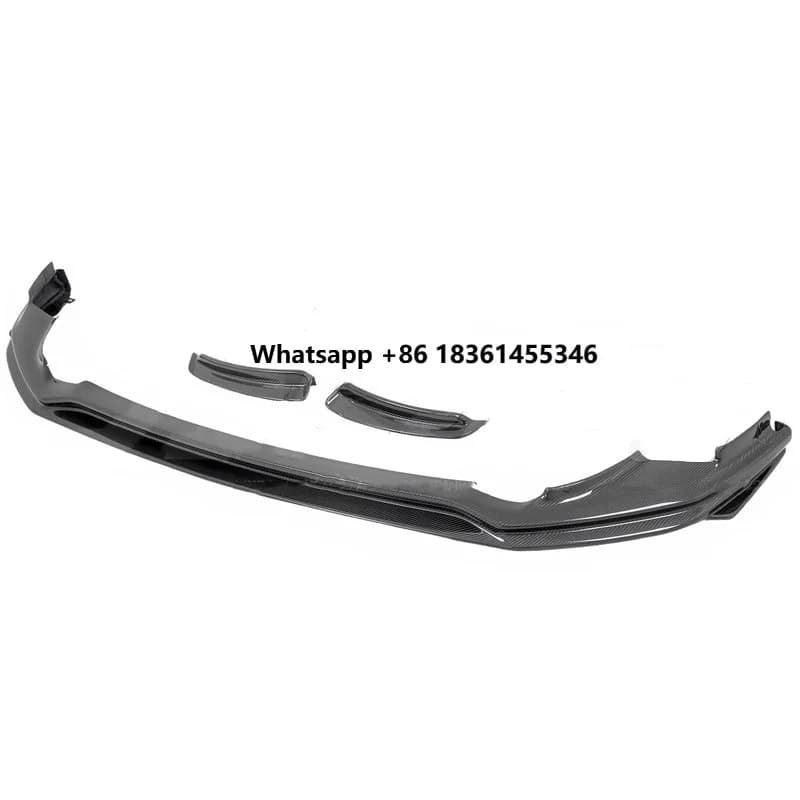 Car Front Lip Shovel Spoiler assembly for  Yaris GR Modified carbon fiber surround auto accessories