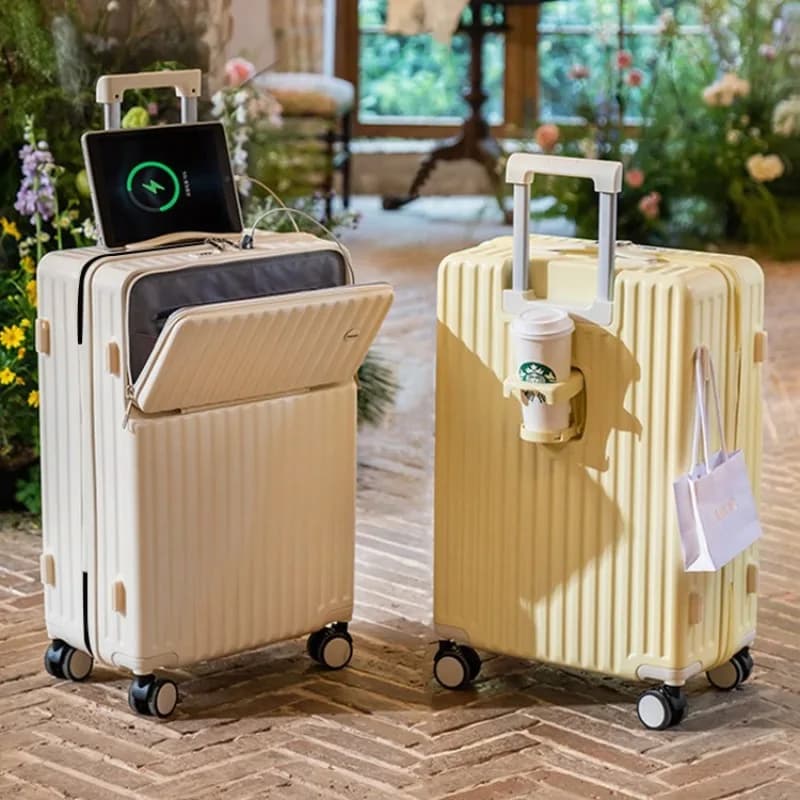 28-inch suitcase female 2024 new large-capacity trolley case 20-inch boarding case durable password suitcase male
