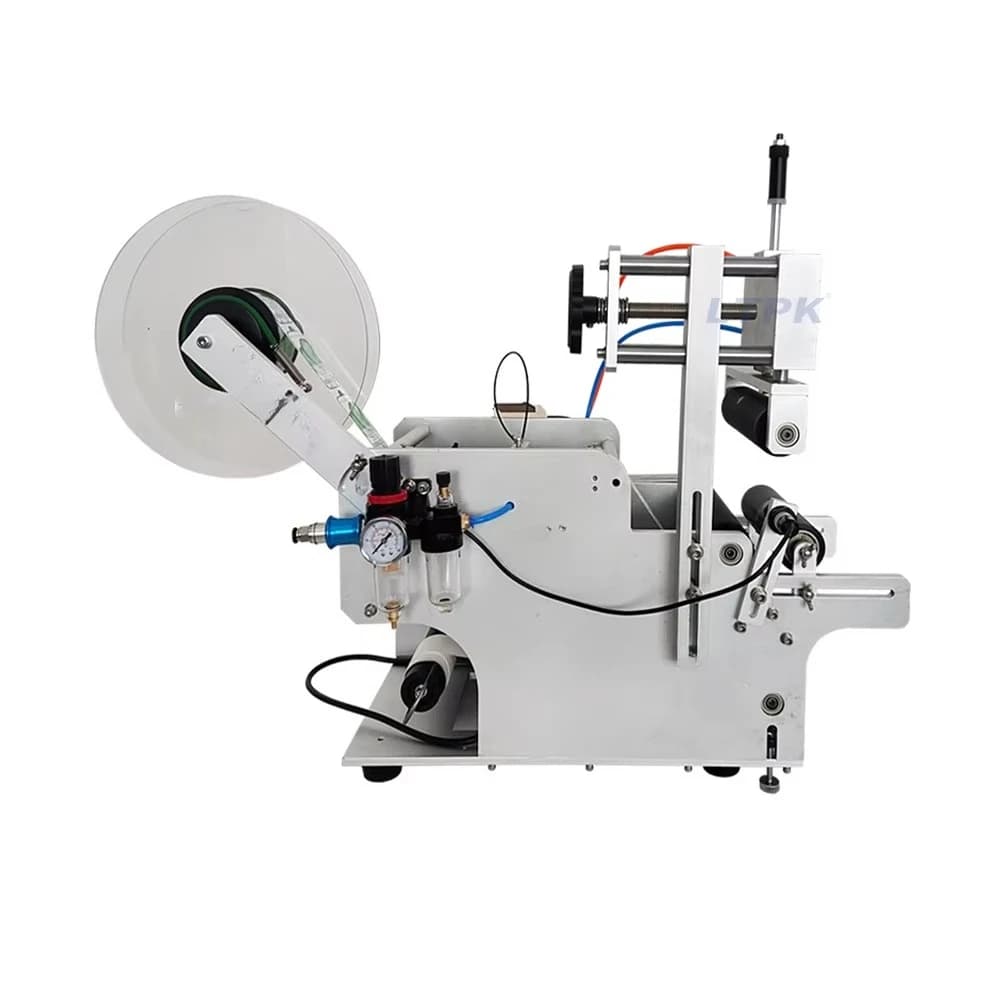 */For Small Semi Automatic Pet Round Bottle Labelling Machine For Small Business