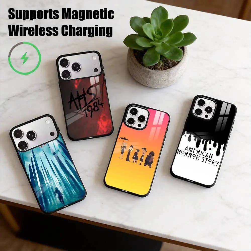 American Horror Story AHS 1984  Phone Case For iPhone17,16,15,14,13,12,11 Plus,Pro Compatible with magnetic wireless charging