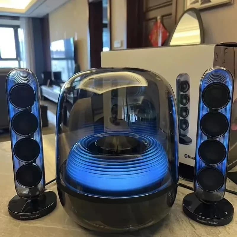 Music Crystal 5th Generation Xuanguang Edition Bluetooth Audio Black Art Audio