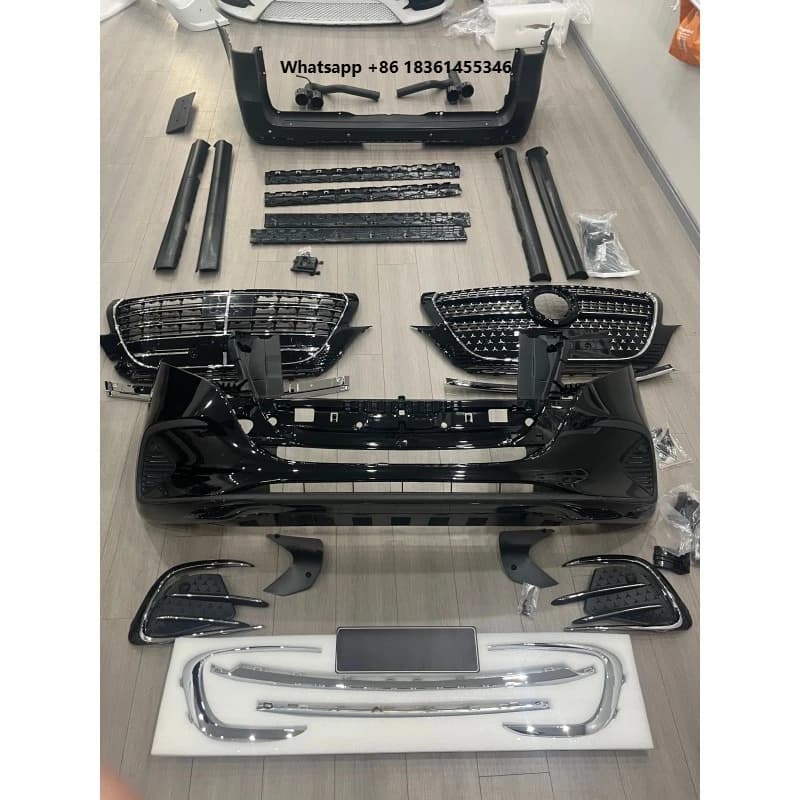 For W447 Upgrade Bodykit To 2024 Year Style Bumper High Quality Premium Car Accessories Factory Auto