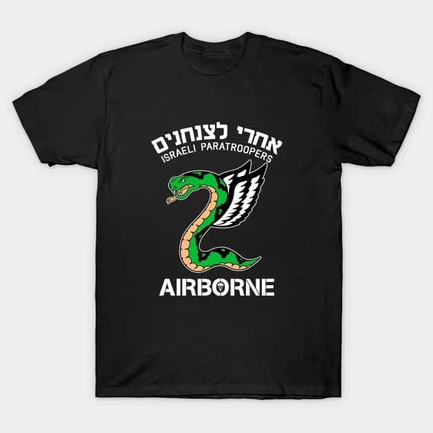 Israeli Paratroopers Airborne T-Shirt New 100% Cotton O-Neck Summer Short Sleeve Casual Mens T-shirt Size S-3XL