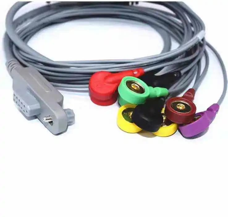 Dynamic ECG lead wire 10-lead ECG wire