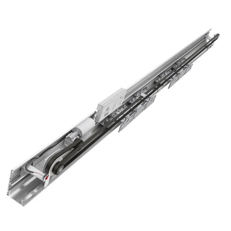The ultra-heavy-duty sensor gate unit H-350 electric rail translation system controller complete double-door set weighing 350KG