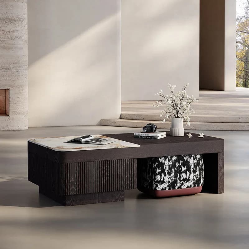 Italian Minimalist Coffee Table Modern Decoration Designer Simple Clear Side Table Minimalist Unique Meubles Home Furniture