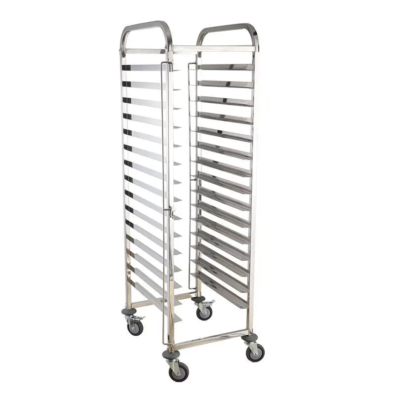 stainless steel cake tray cart baking tray rack car commercial multi-layer baking tray cart bread baking rack truck disassembly