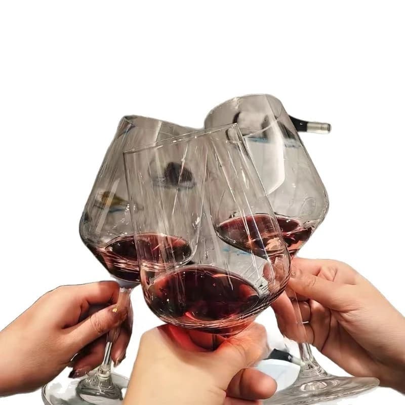Large removable acrylic wine rack, modular wine collection rack for private wine cellar