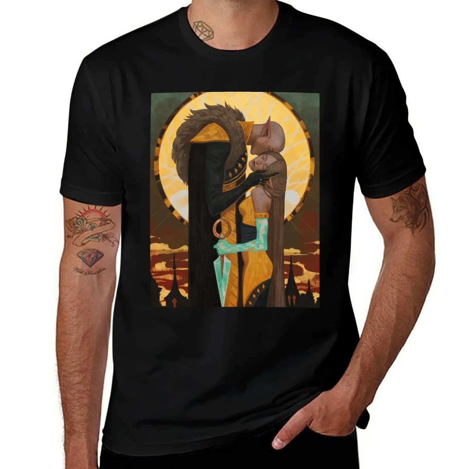 Ever after T-Shirt Lightweight Casual Summer T-Shirt