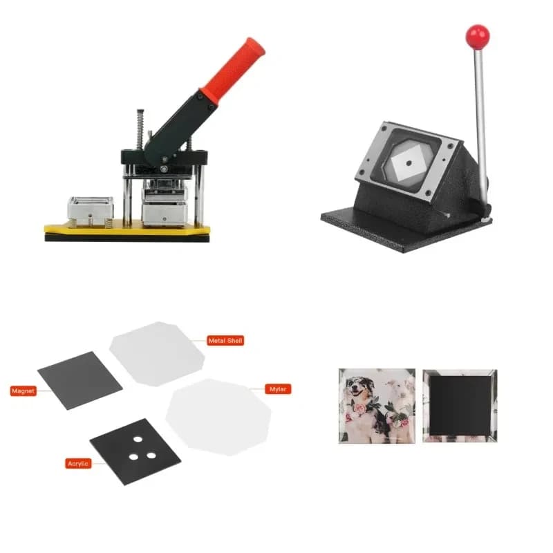 Fridge Magnet Press Rotating Kitchen