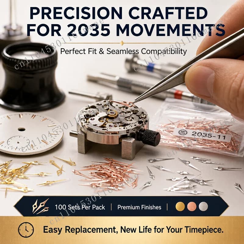 Watch repair tool 2035 movement hands, 100 sets per pack