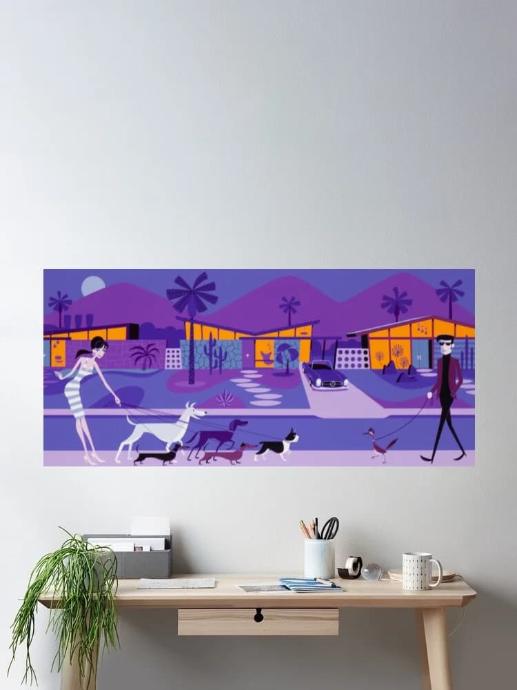 Josh Shag The Odd Bird Canvas POSTER ,Home Decor Wall art painting