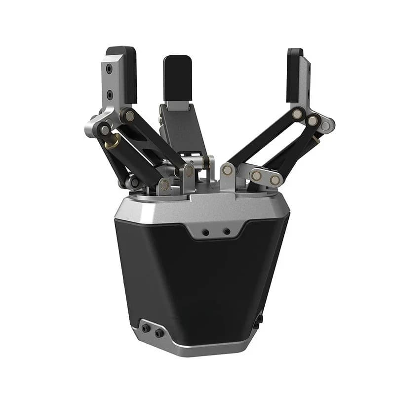 Three-finger electric gripper DH-3 envelope adaptive grasping cooperative robot gripper parallel clamping manipulator