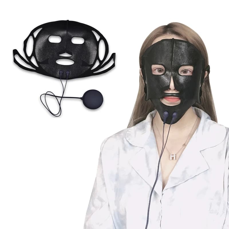 Microcurrent Facial Mask Home Use Skin Rejuvenation Anti-Wrinkle Hydrating Spa Beauty Device