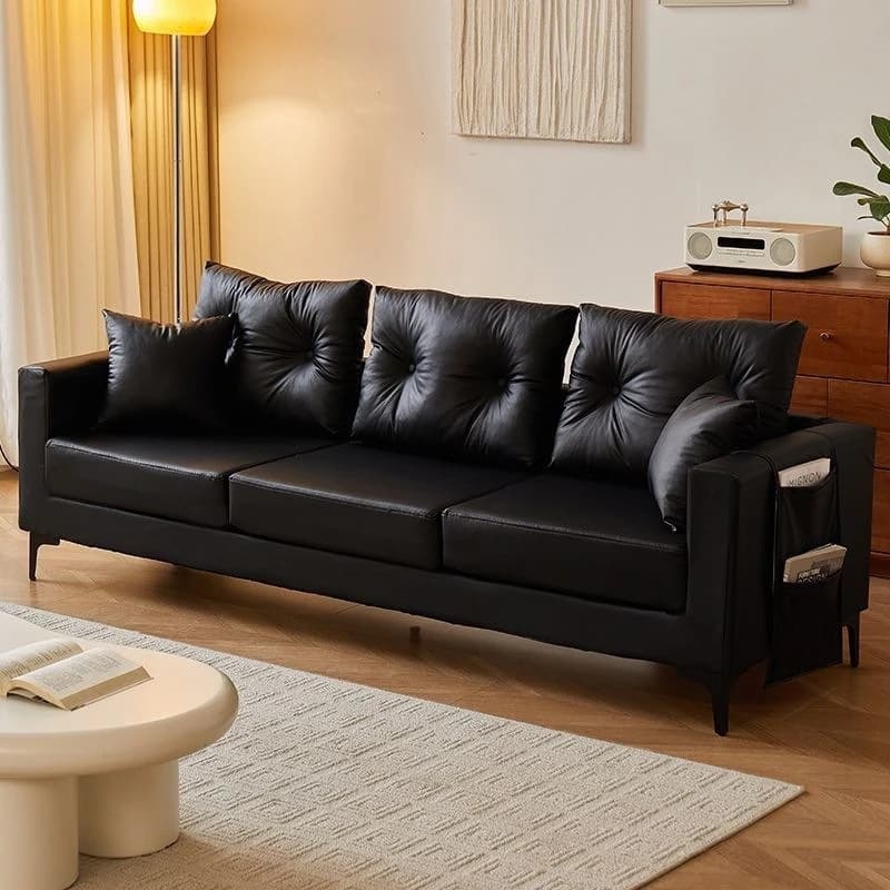 Sofa small apartment double triple sitting area reception living room sofa