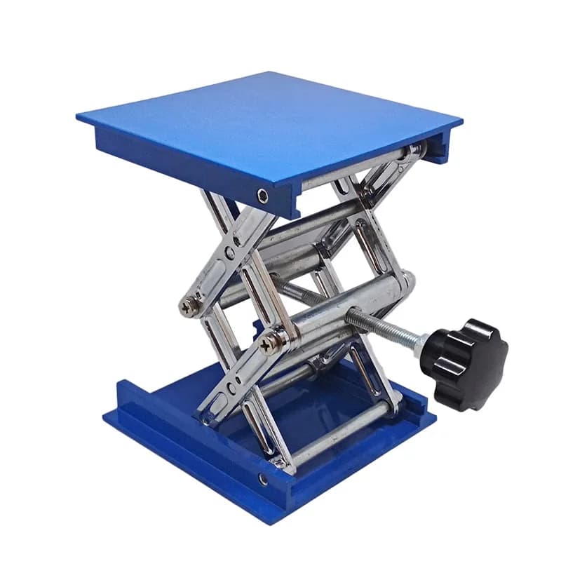 Low Profile Lift Table Manual Elevating Table Manual Portable Platform