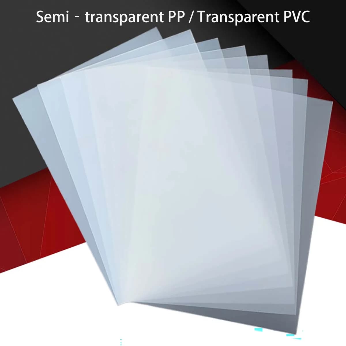 Matte PP Sheet, Black PP Roll, Translucent Matte PP Film, White PP Sheet Polypropylene Thin Sheet Custom Cut