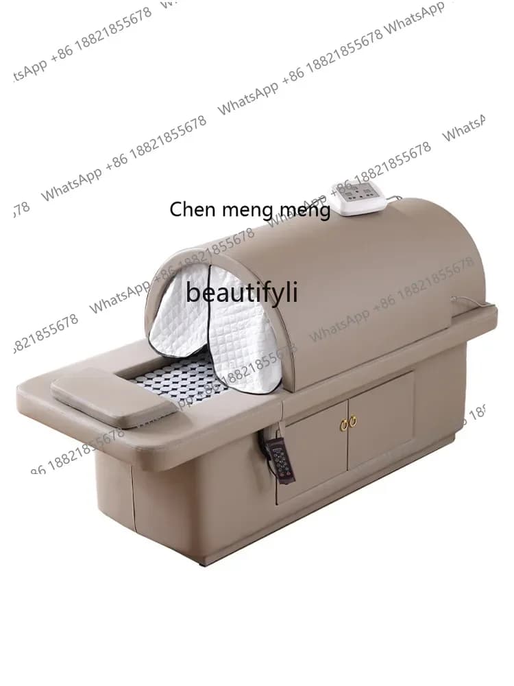 xqSmokeFree Moxibustion Bed Electronic Bed Fumigation Hot Compress Home Whole Body Moxibustion Beauty Salon Infrared Physiothera