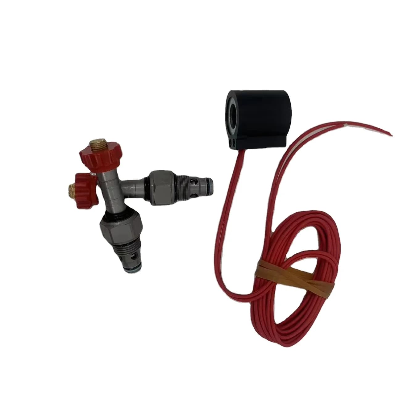 Hydraulic Solenoid Valve SV6-08 2 Way 2 Position Poppet-type Bidirectional Normally Open Cartridge Valve