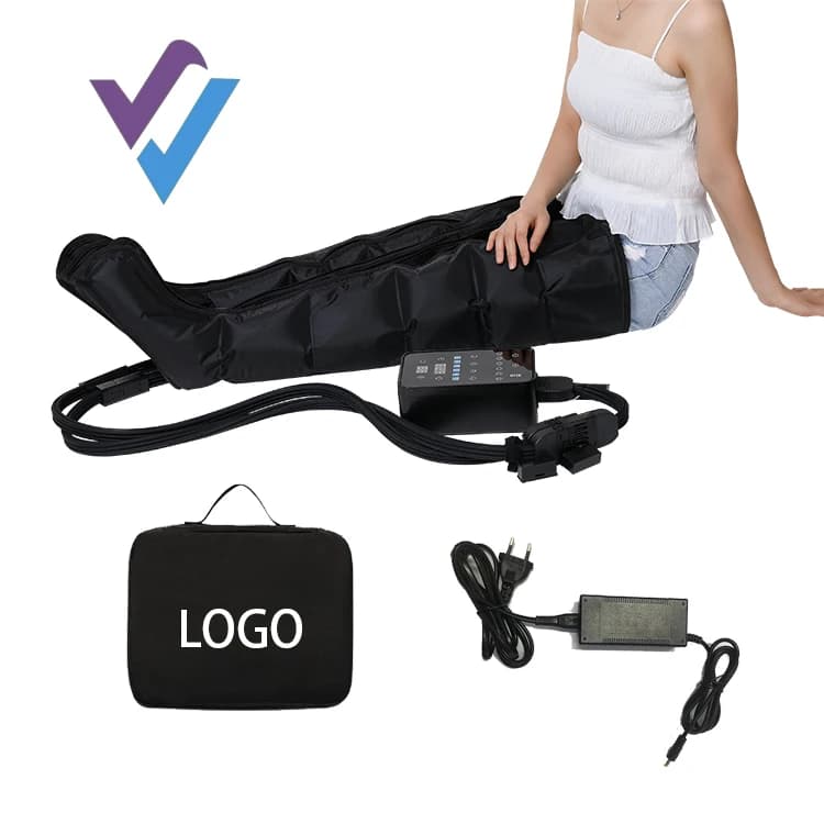 Best Price Lymph Edema DVT Pump Pneumatic Compression Sleeve Foot Leg Feet Massager