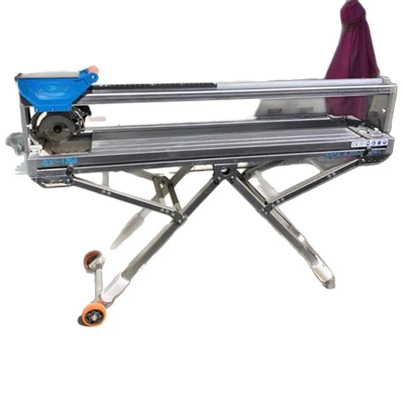 Fully automatic multi-function 45-degree chamfering, edging waterjet tile cutting machine