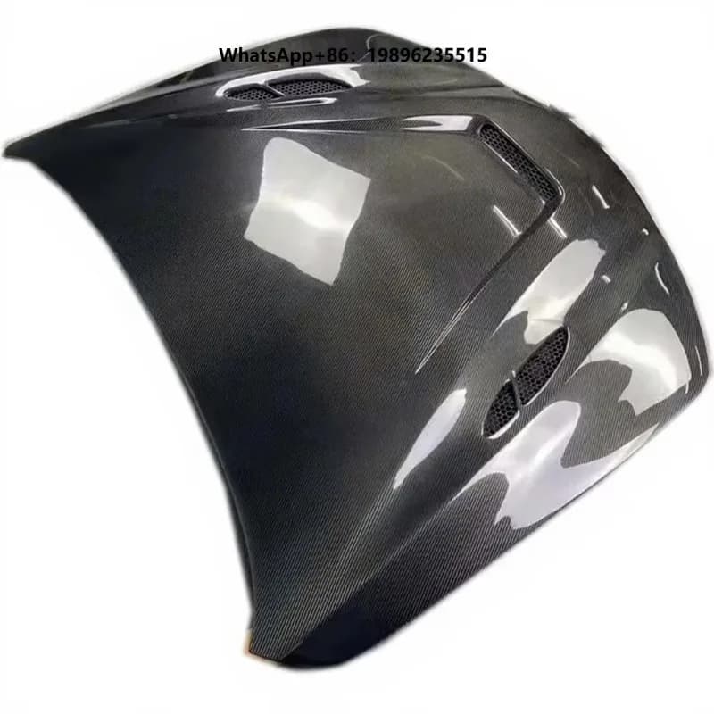 For Carbon Fiber Engine Hood Bonnet Car Carbon Bonnet Front Engine Hood Cover