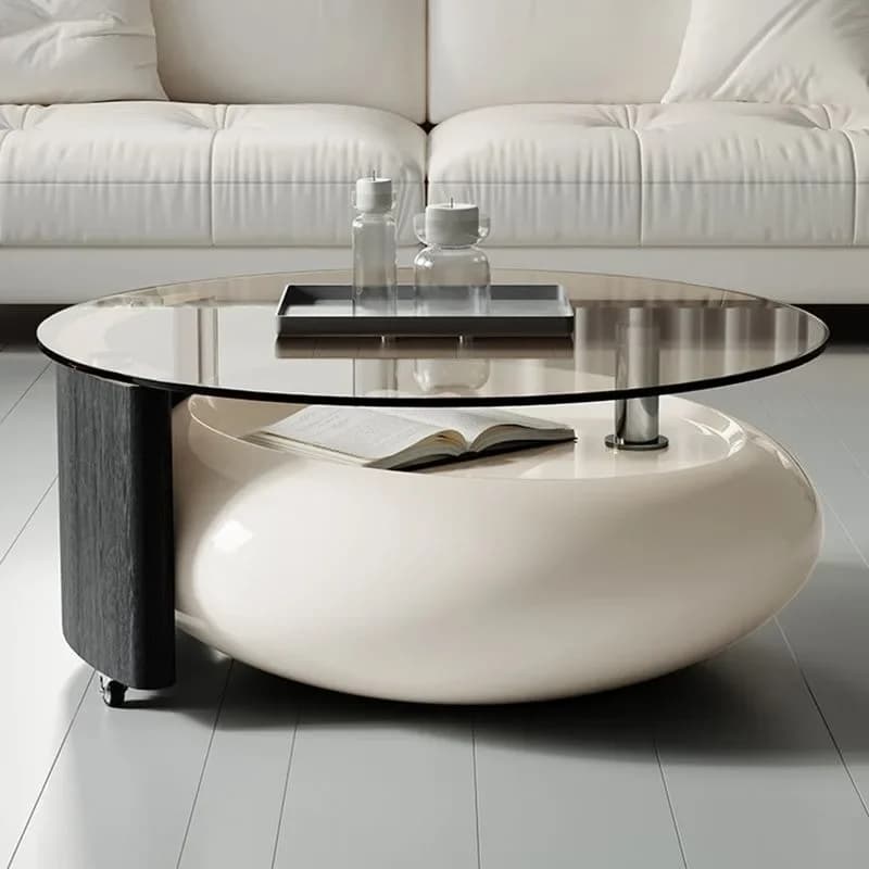 Minimalist Ornaments Coffee Table Frame Organizer Japanese Design Coffee Table Luxury Glam Articulos Para El Hogar Furnitures