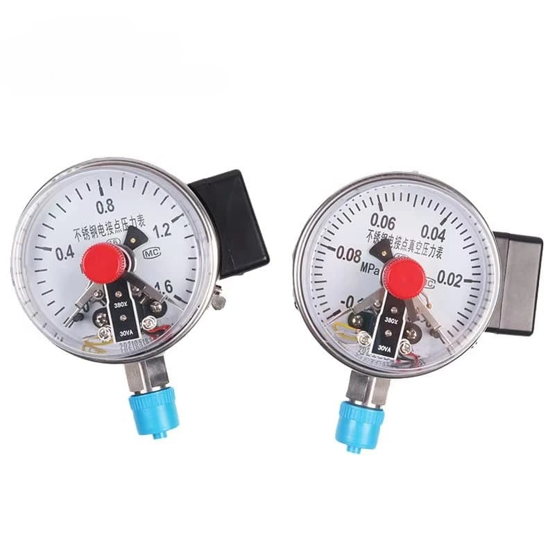 High quality custom Y-100BFY-150BF stainless steel anti-corrosion high precision radial axial edge pressure gauge